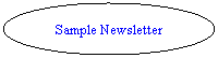 Oval: Sample Newsletter
